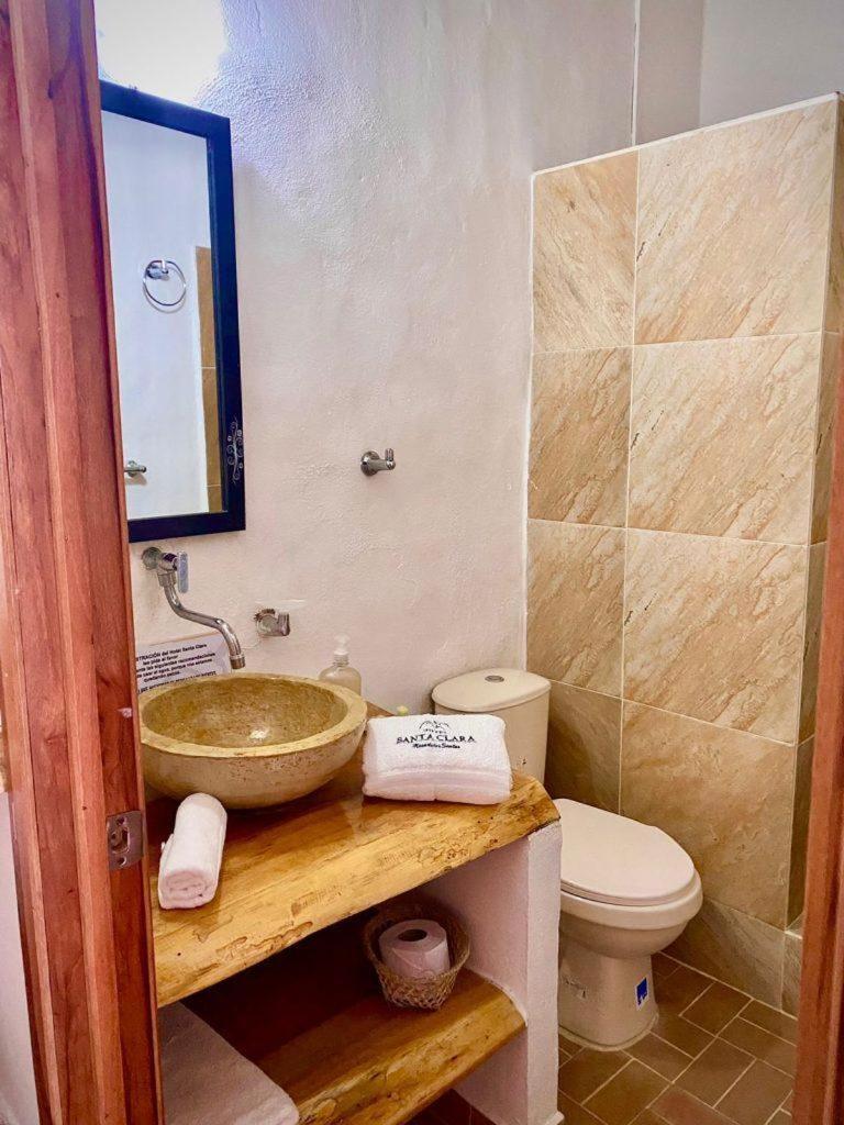 לוס סאנטוס Hotel Boutique Santa Clara Mesa De Los Santos מראה חיצוני תמונה